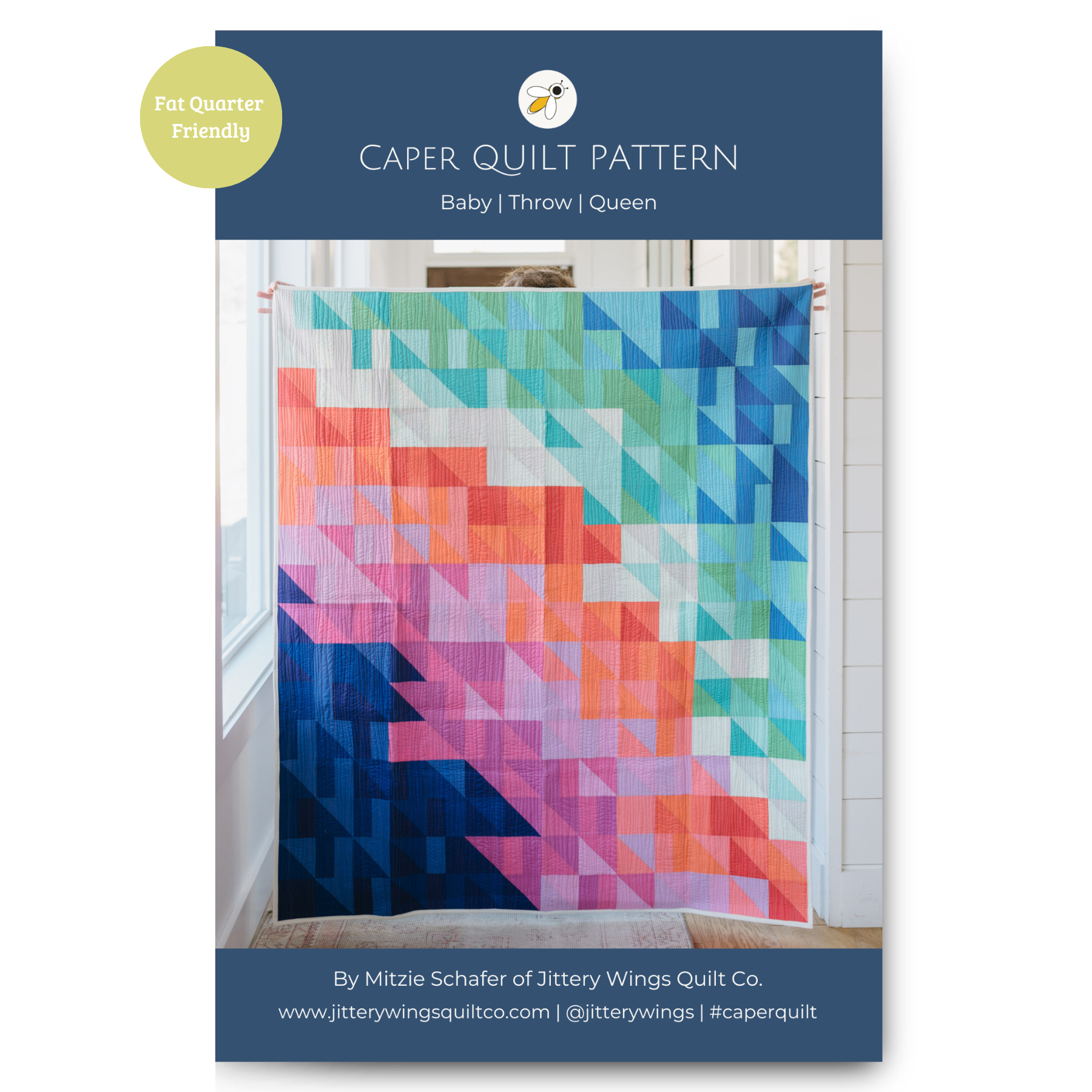 【KOOLOSET】Quilting Layer Hooded Padding LolliPlus Quilt Pattern - PDF Download — Jittery Wings Quilt Co.